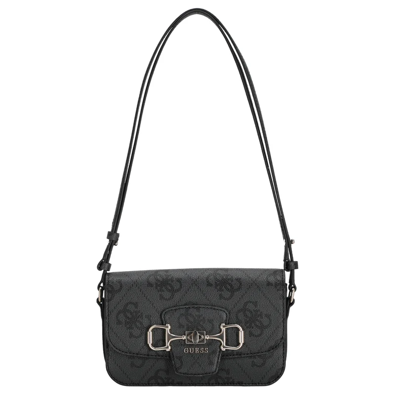 Guess Janie Logo - Bolso bandolera 21 cm (coal logo)