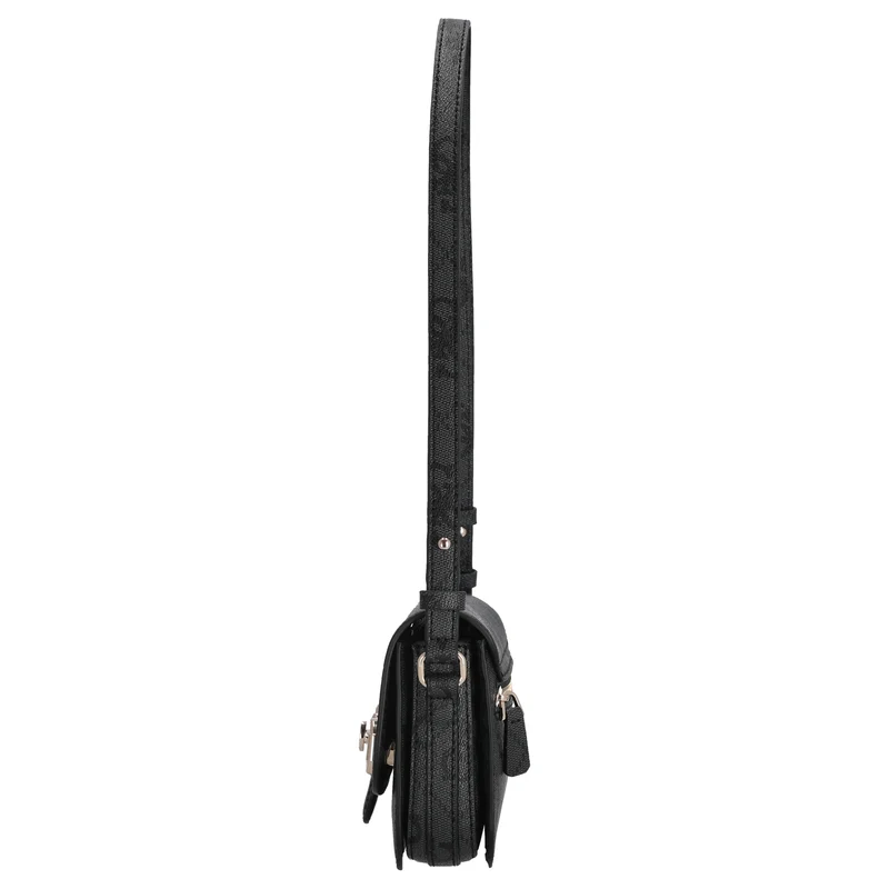 Guess Janie Logo - Bolso bandolera 21 cm (coal logo)