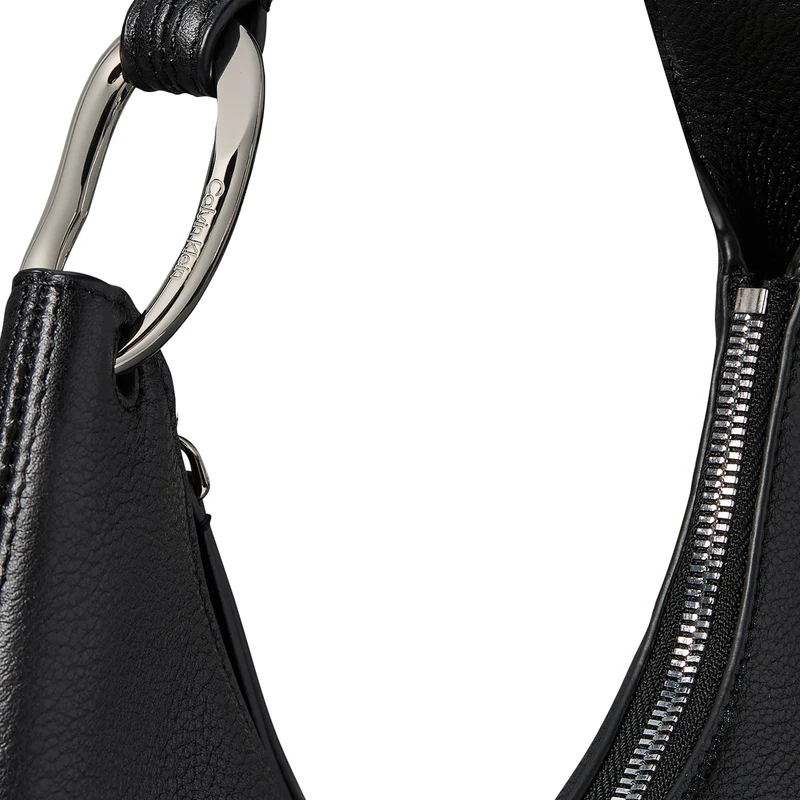 Calvin Klein Slouchy - Bolso de hombro 33.5 cm (black)