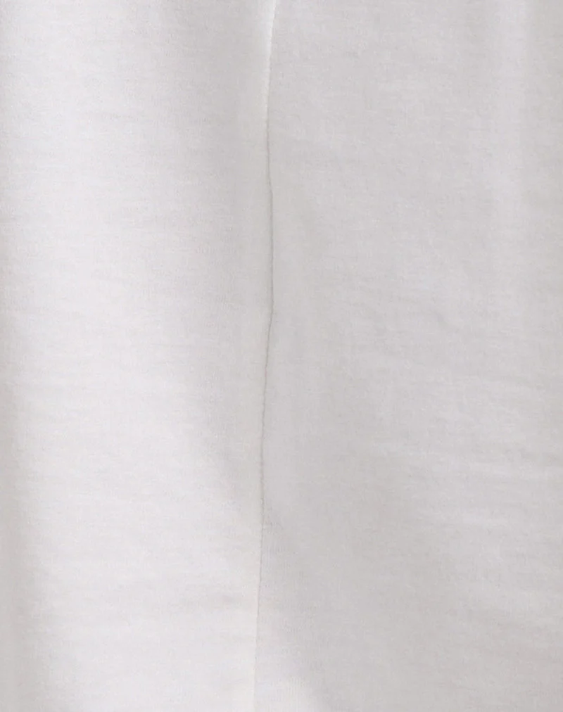 Viman Top in Jersey Elfenbein