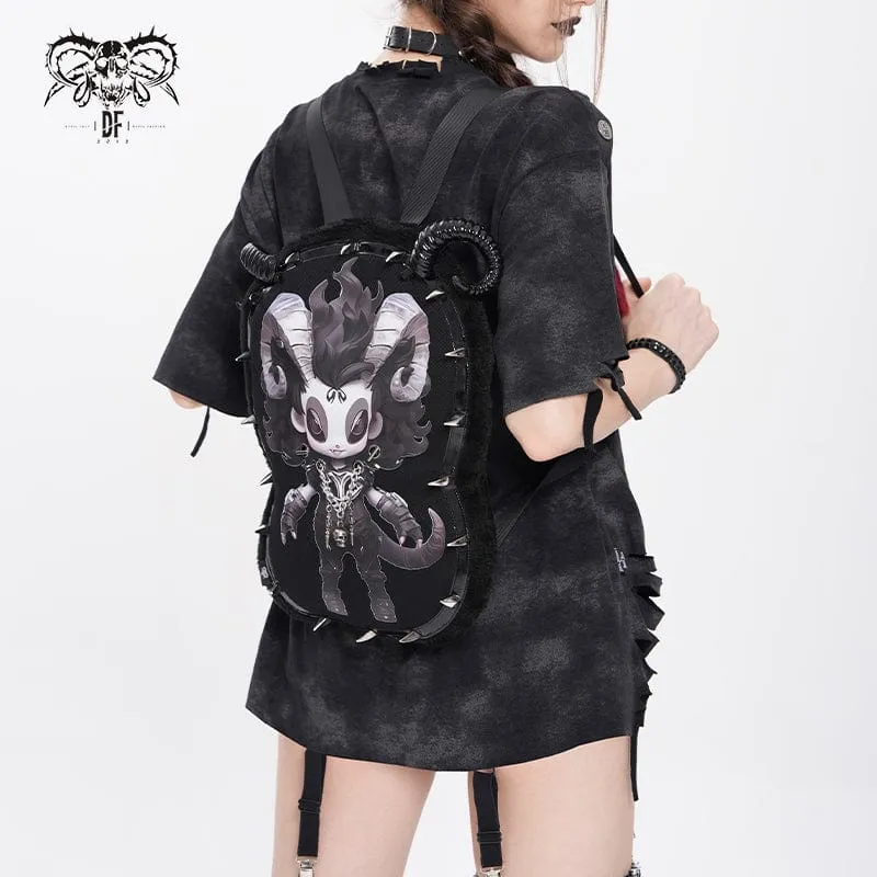 Devil Fashion Lilimar Mustertasche mit Hörnern