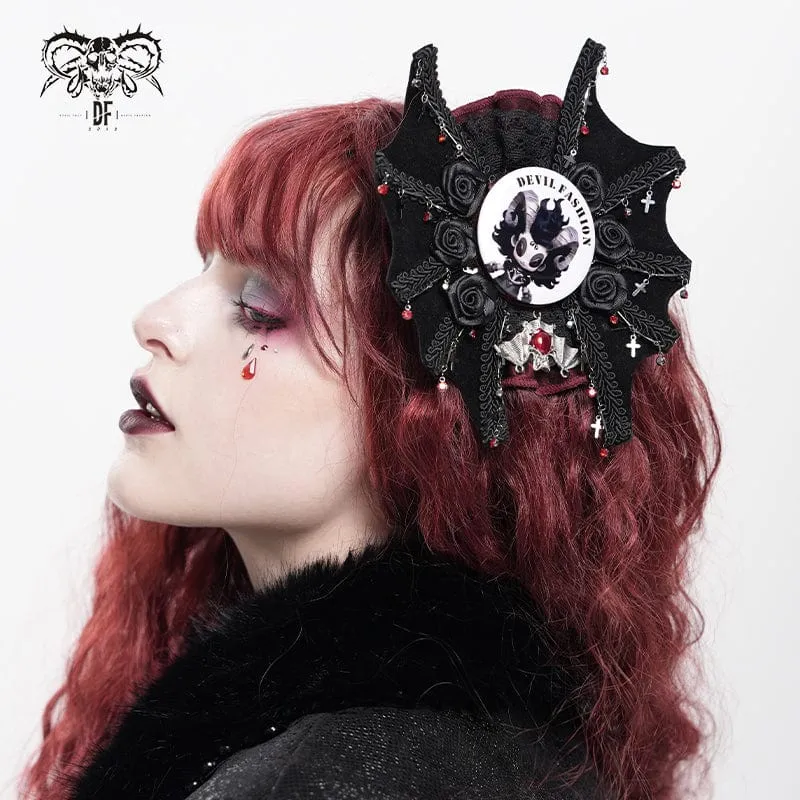 Devil Fashion Brosche mit Lilimar-Muster
