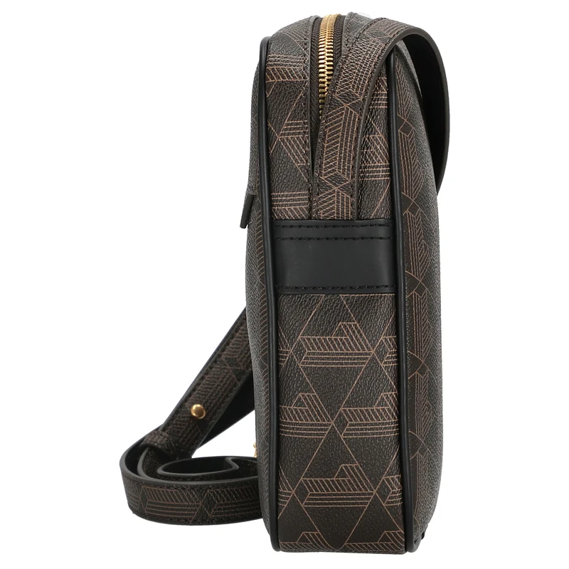 Lacoste The Blend - Bandolera 21.5 cm (mono slate black shitake)