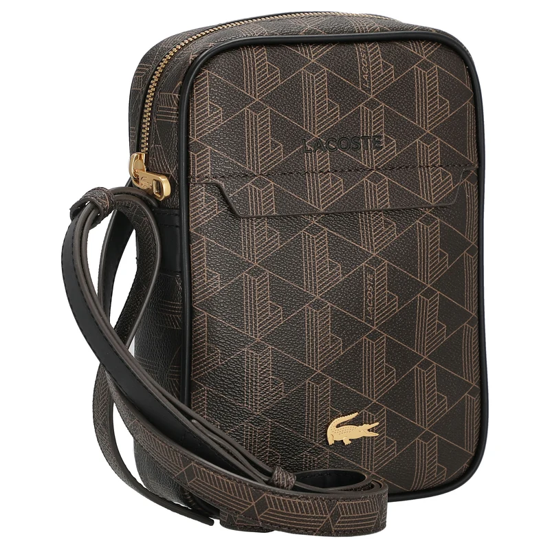Lacoste The Blend - Bandolera 21.5 cm (mono slate black shitake)