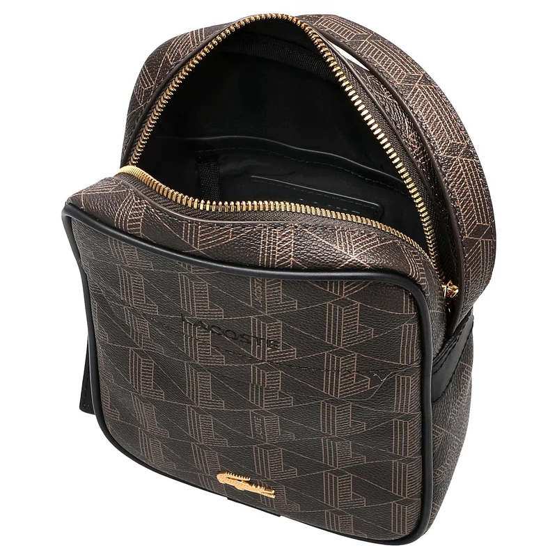 Lacoste The Blend - Bandolera 21.5 cm (mono slate black shitake)