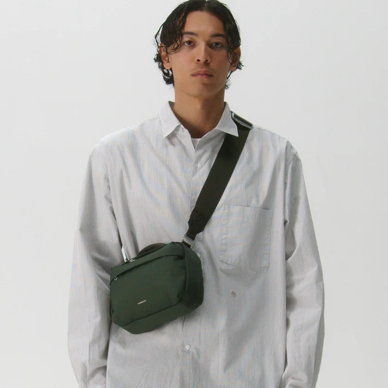 Sandqvist GO Travel - Bolso bandolera 22 cm (dawn green)