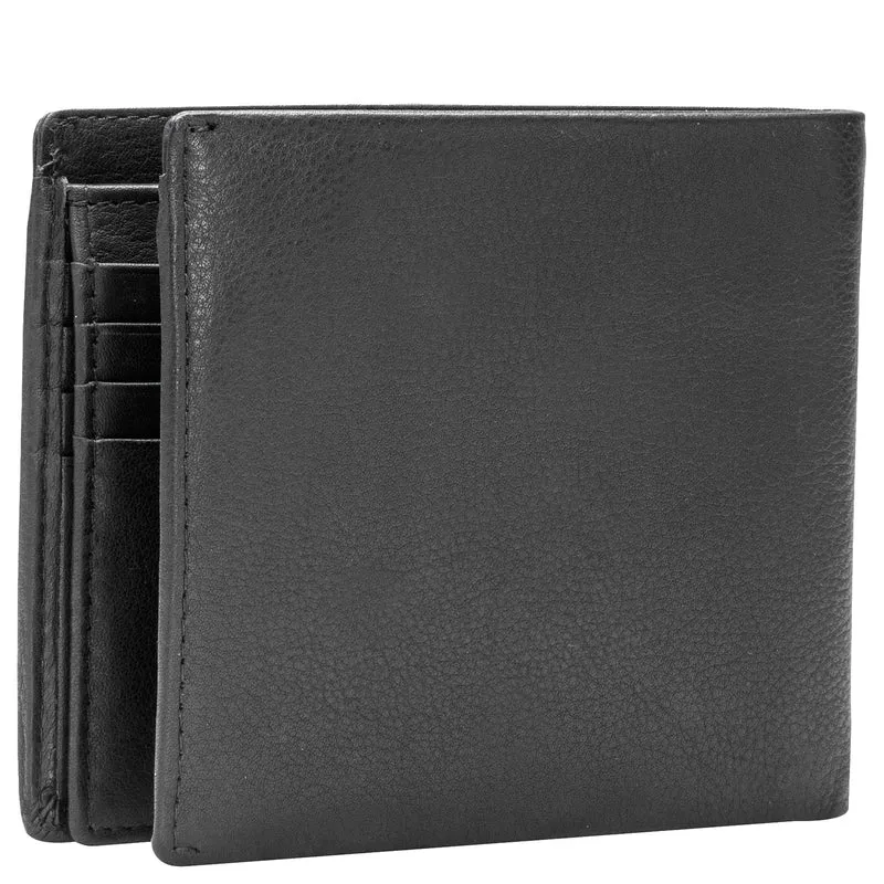 Strellson Carter - Cartera 8cc 10 cm RFID (black)