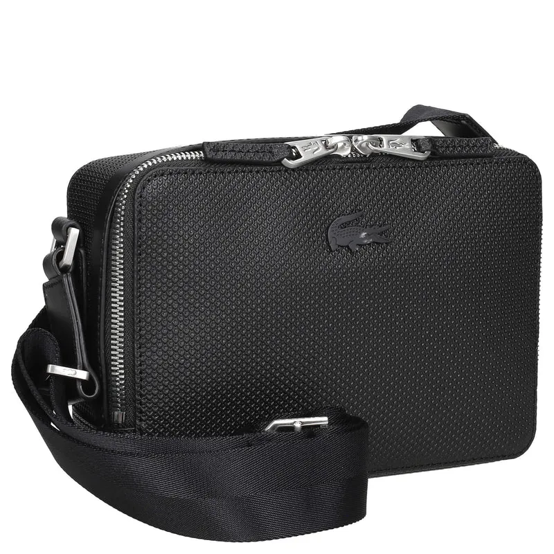 Lacoste Chantaco - Bolso bandolera XS 20.5 cm (black)