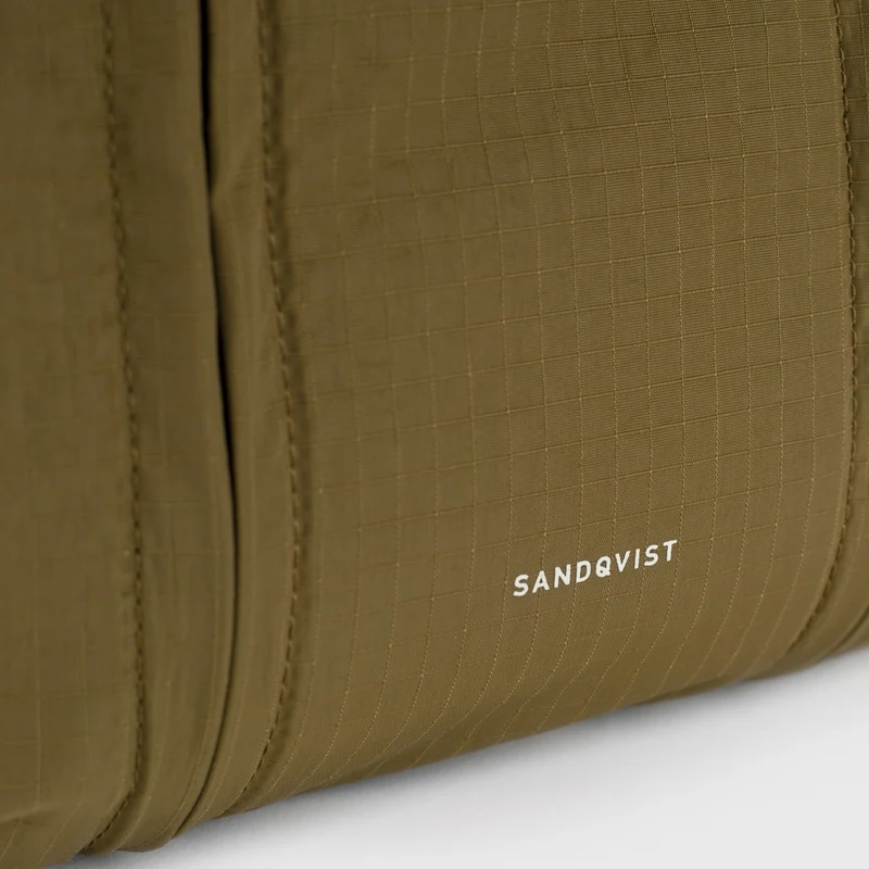 Sandqvist Grid Expandable - Bolso bandolera ext. (olive)