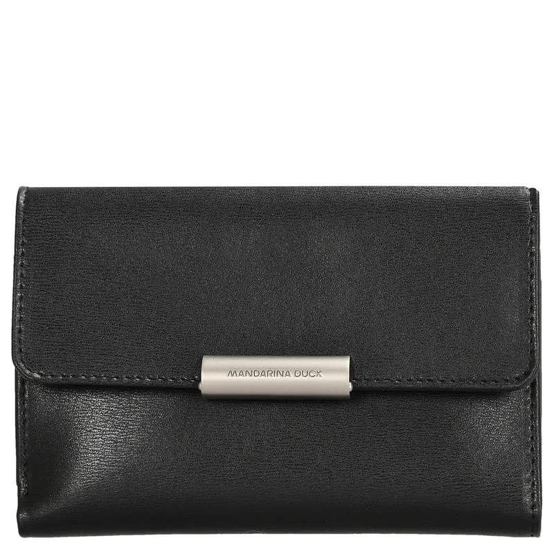 Mandarina Duck Hera 3.0 - Cartera 12cc 15 cm (black)