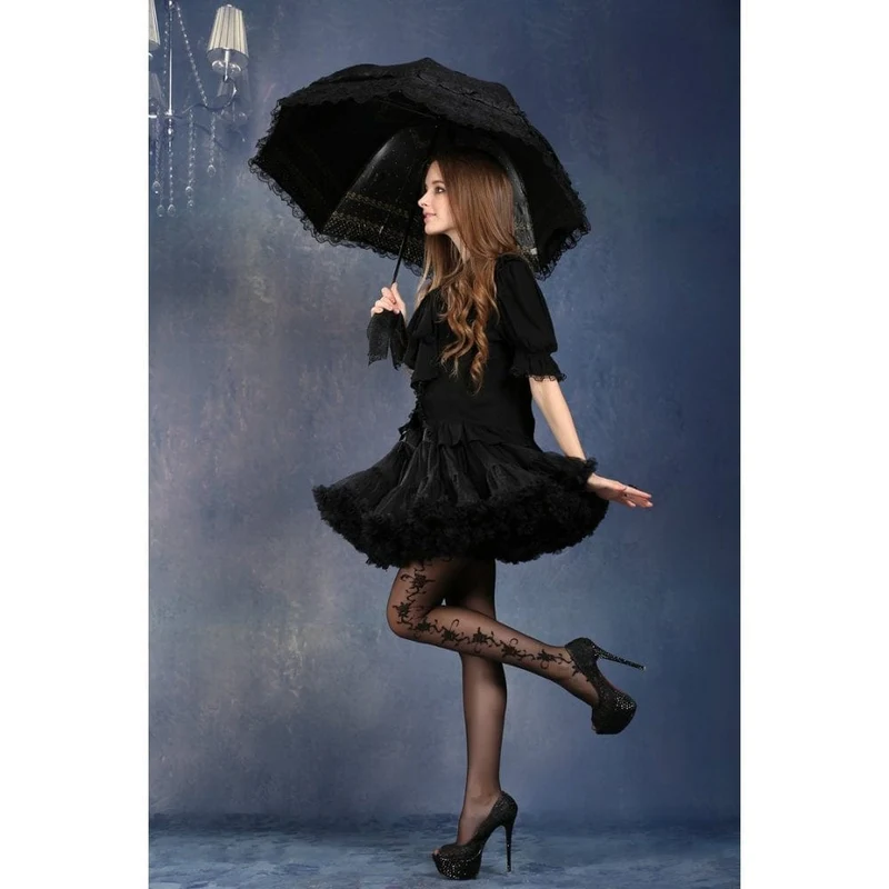 Damen Lolita Bubble Rock Pettiskirt