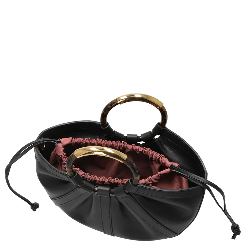 Coccinelle Shell - Bolso de mano 42.5 cm (noir)