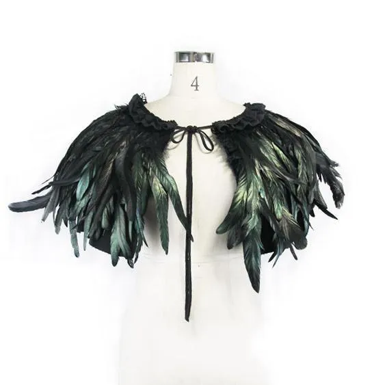Gothic-Federumhang für Damen