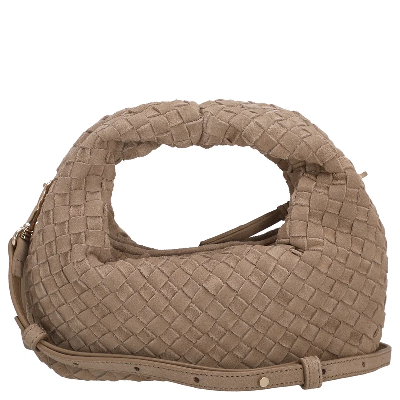 Les Visionnaires Greta Micro Weave Cozy - Bolso bandolera 20 cm (mushroom)