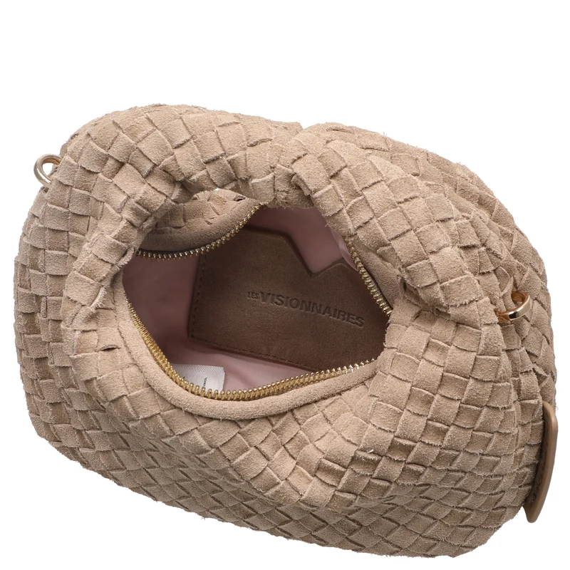 Les Visionnaires Greta Micro Weave Cozy - Bolso bandolera 20 cm (mushroom)