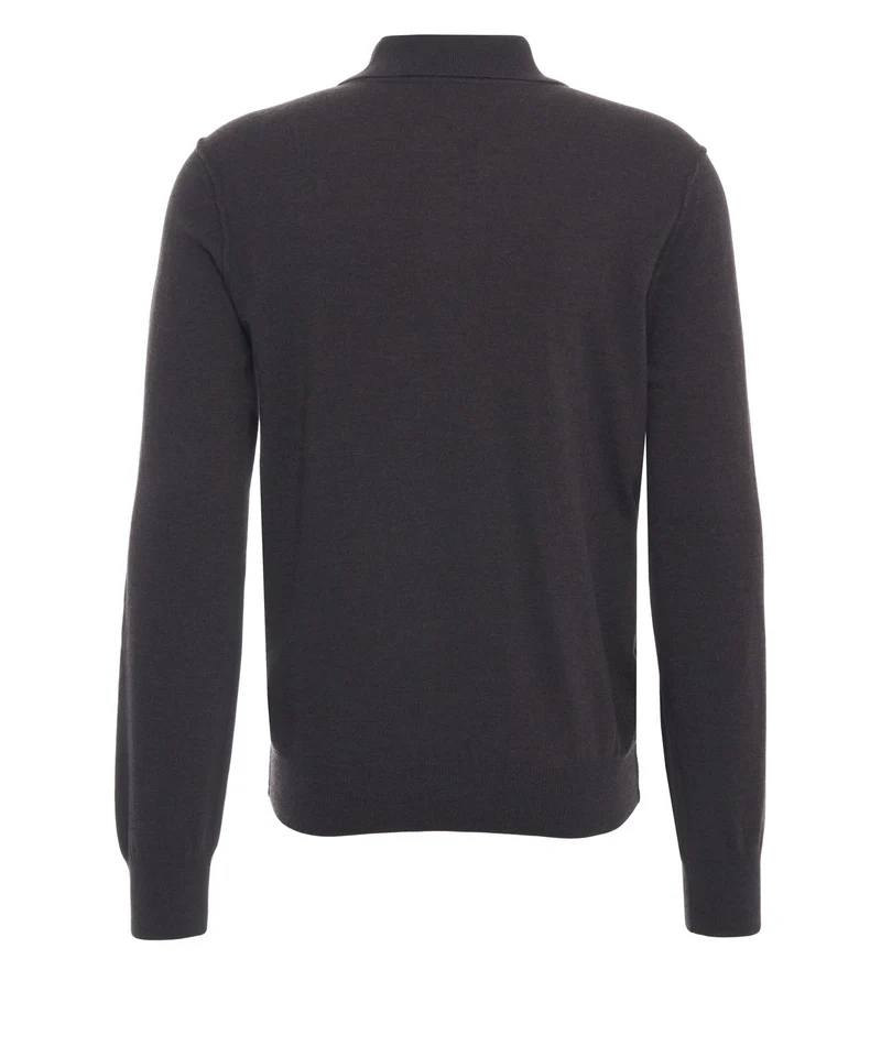 Maglione con colletto a polo