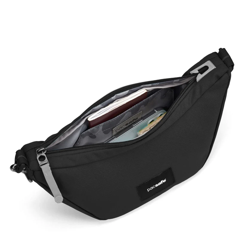 pacsafe GO Lunar crossbody - Bolso bandolera 28 cm RFID (jet black)