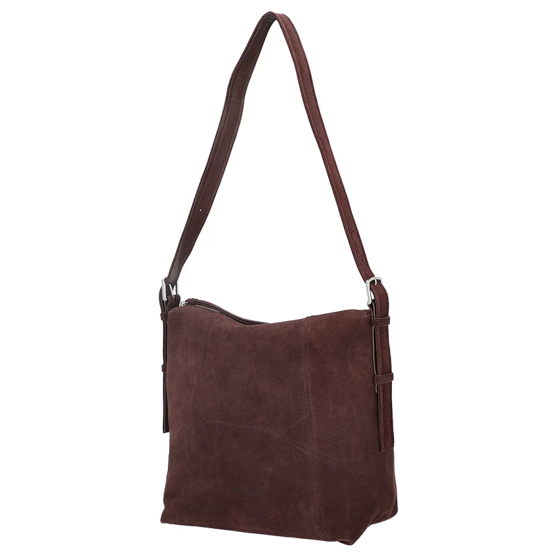 Les Visionnaires Marie Slouchy Buckle Cozy - Bolso saco 36 cm (aubergine)