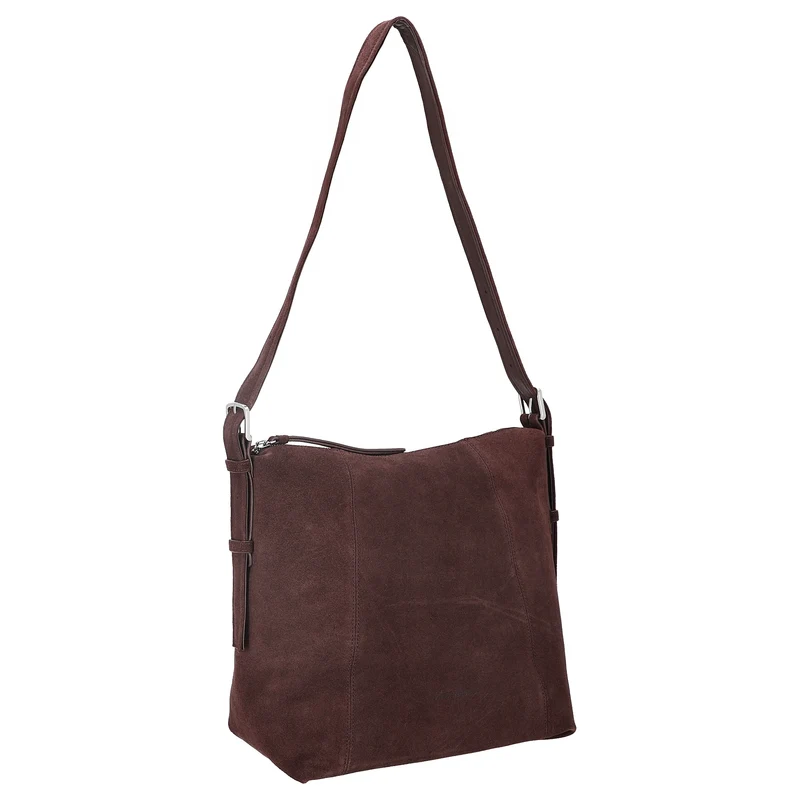 Les Visionnaires Marie Slouchy Buckle Cozy - Bolso saco 36 cm (aubergine)
