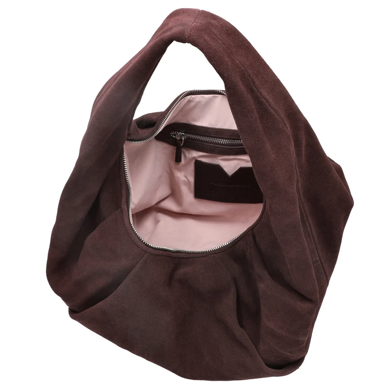 Les Visionnaires Greta Essential Cozy - Bolso de mano 37 cm (aubergine)