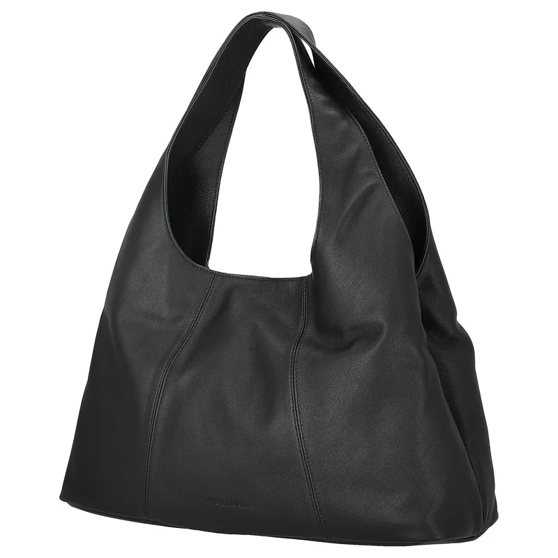 Les Visionnaires Paz Essential Soft Grainy - Bolso de hombro (black)
