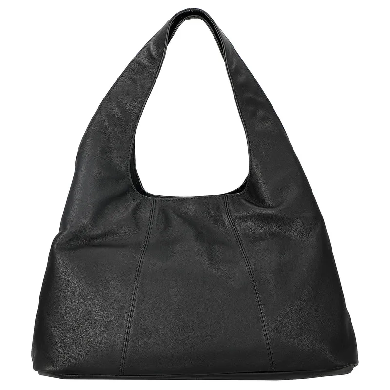 Les Visionnaires Paz Essential Soft Grainy - Bolso de hombro (black)