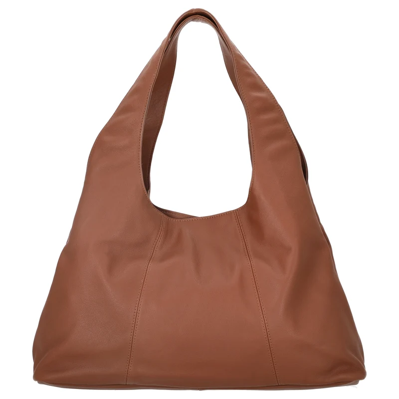 Les Visionnaires Paz Essential Soft Grainy - Bolso de hombro (chestnut)