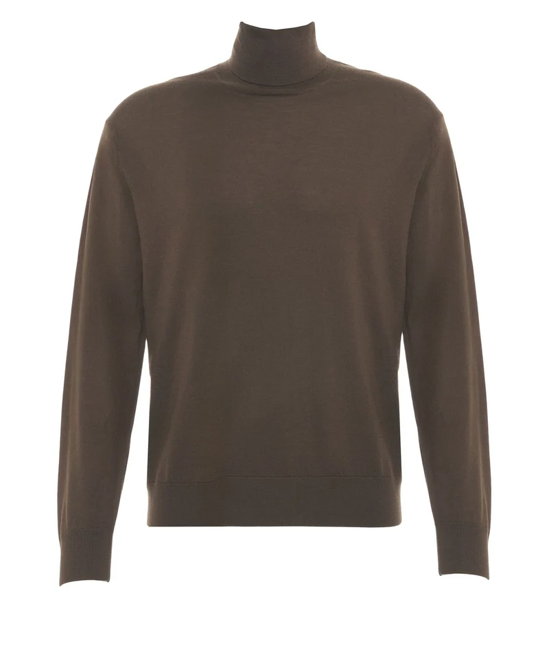 Maglione a dolcevita in lana