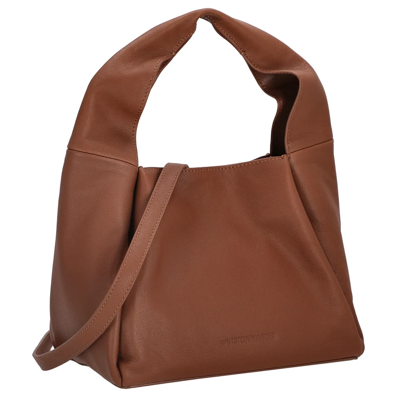 Les Visionnaires Coralie Essential Soft Grainy - Bolso bandolera 24 cm (chestnut)