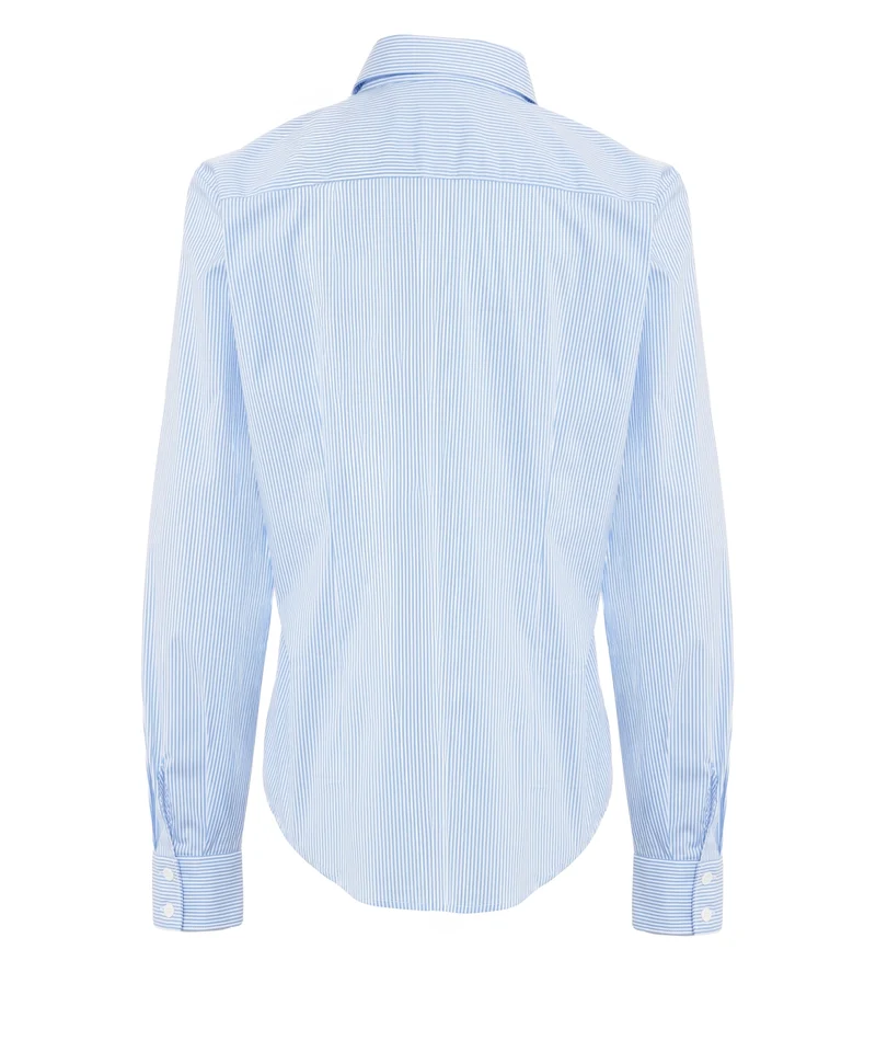 Camicia con fantasia a righe