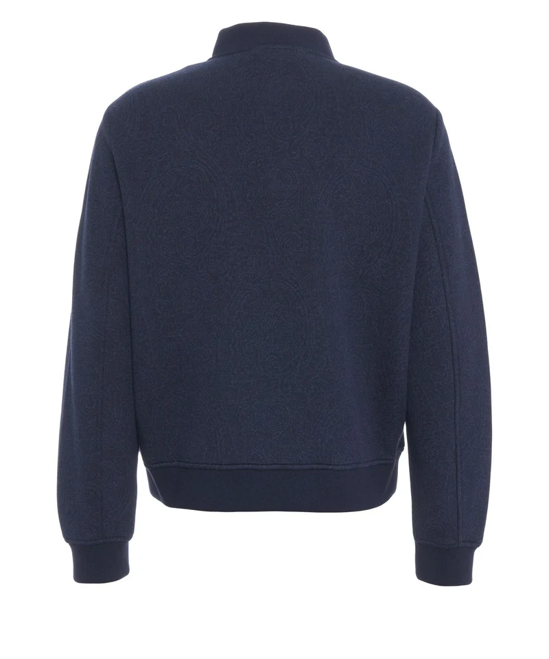 Giacca bomber con ricamo del logo