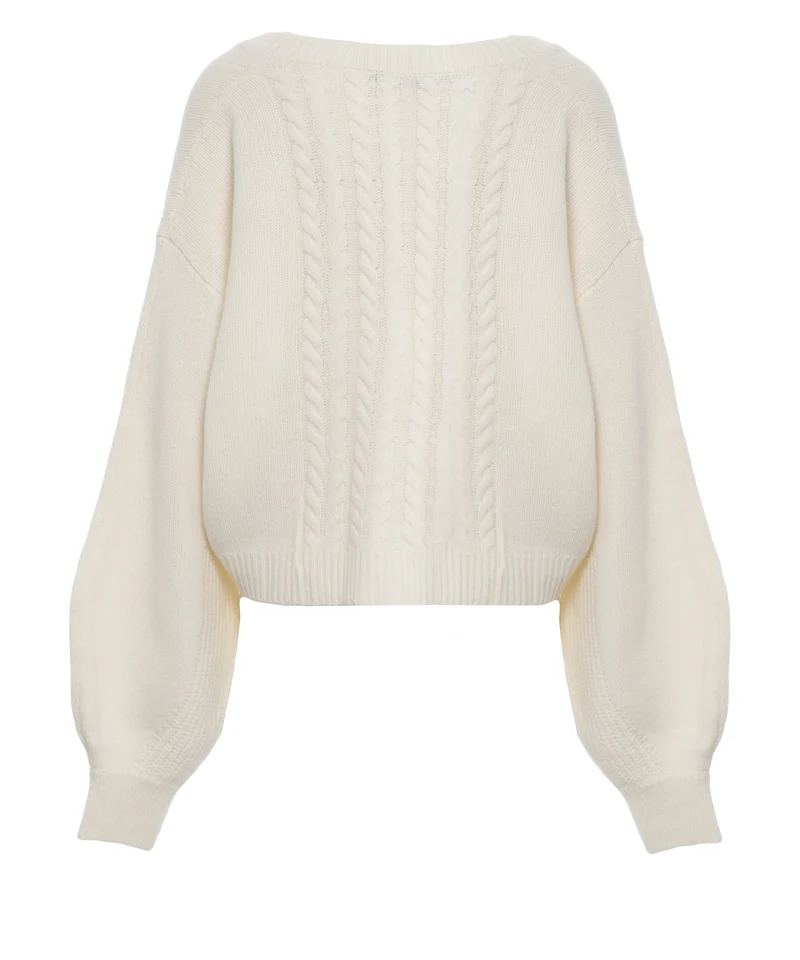 Cardigan 'Karla' in lana