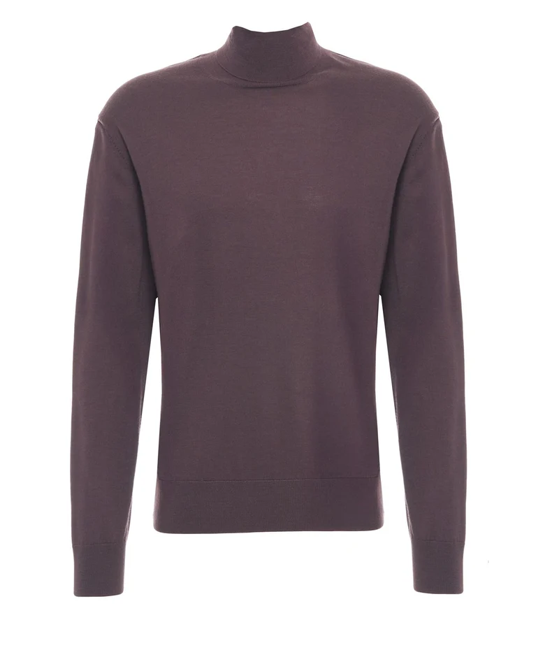 Maglione a dolcevita in lana