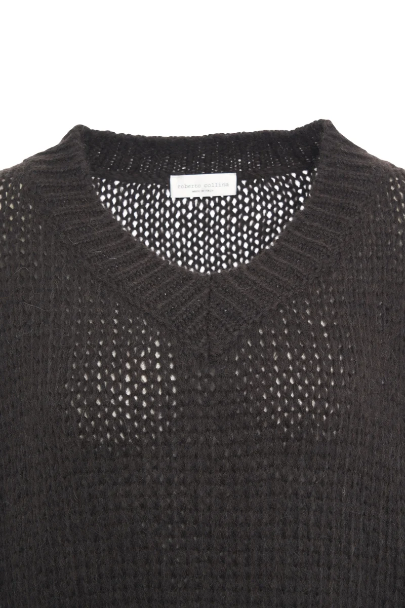 Pullover in alpaca