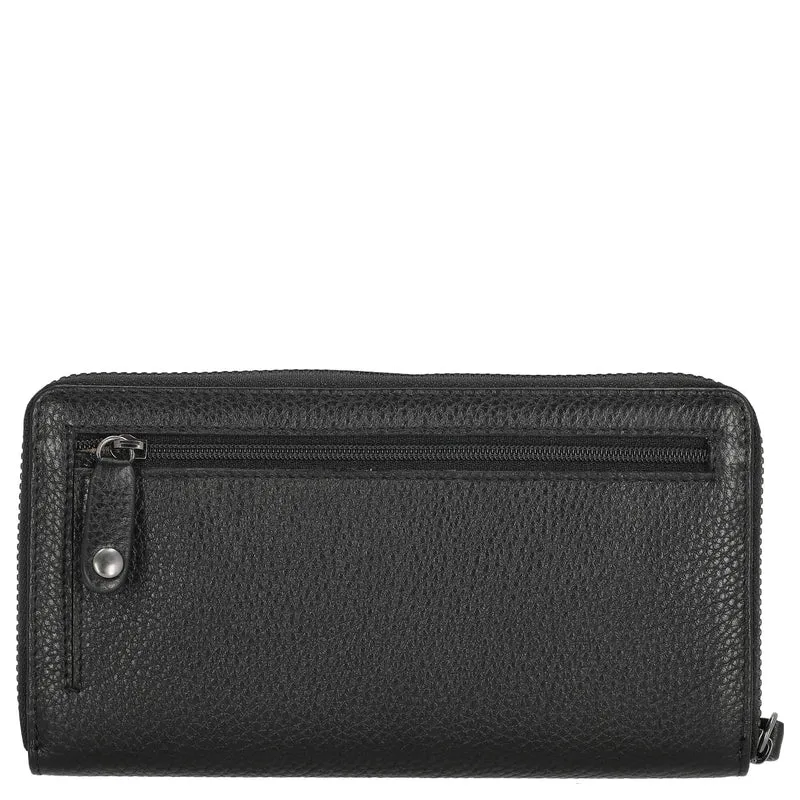 bugatti Elsa - Cartera 8cc 19 cm RFID (black)