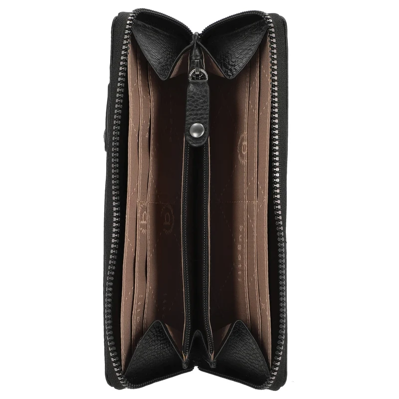 bugatti Elsa - Cartera 8cc 19 cm RFID (black)