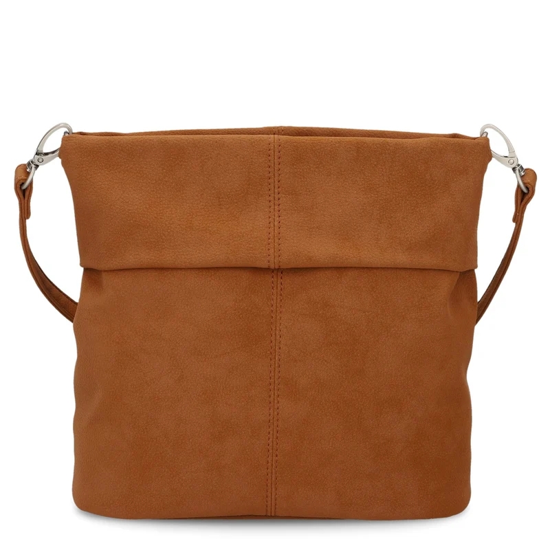 zwei Mademoiselle M8 - Bolso de hombro 25 cm (nubuk-cognac)