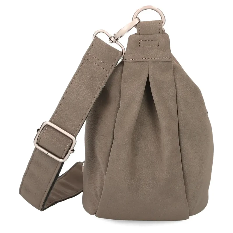 zwei Mademoiselle M70 - Bolso bandolera 34 cm (nubuk-mud)
