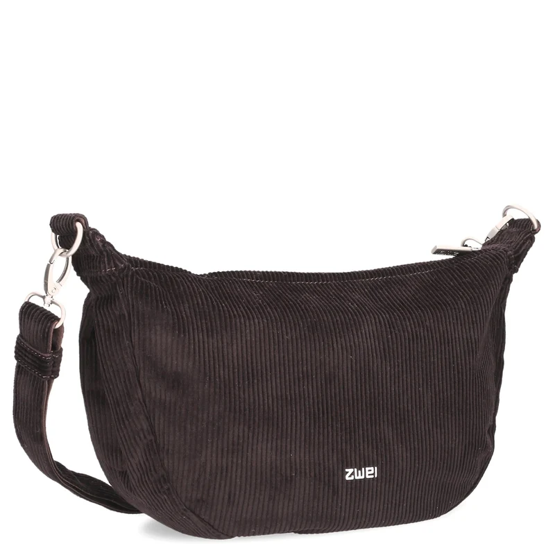 zwei Mademoiselle M70 - Bolso bandolera 34 cm (cord-espresso)