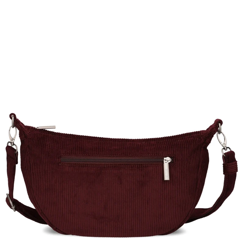 zwei Mademoiselle M70 - Bolso bandolera 34 cm (cord-bordeaux)