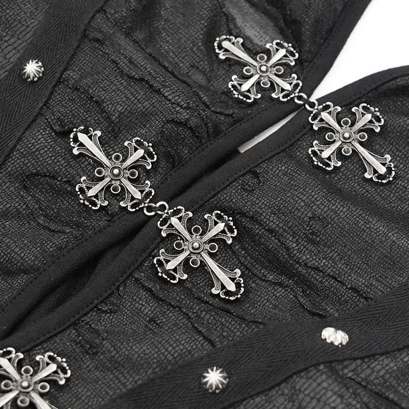 Punkiges, unregelmäßiges Froschschädel-Neckholderkleid für Damen, ideal für Partys und Abschlussfeiern