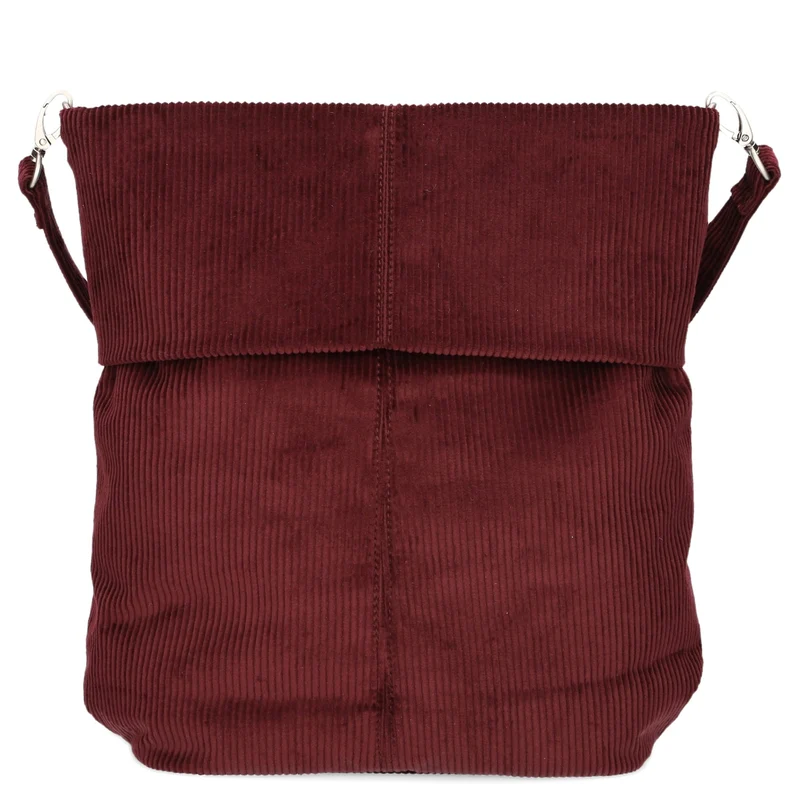 zwei Mademoiselle M12 - Bolso de hombro 32 cm (cord-bordeaux)