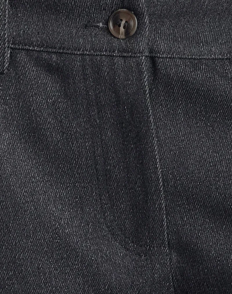 Elegi Hot Pant aus Stretch-Denim Indigo