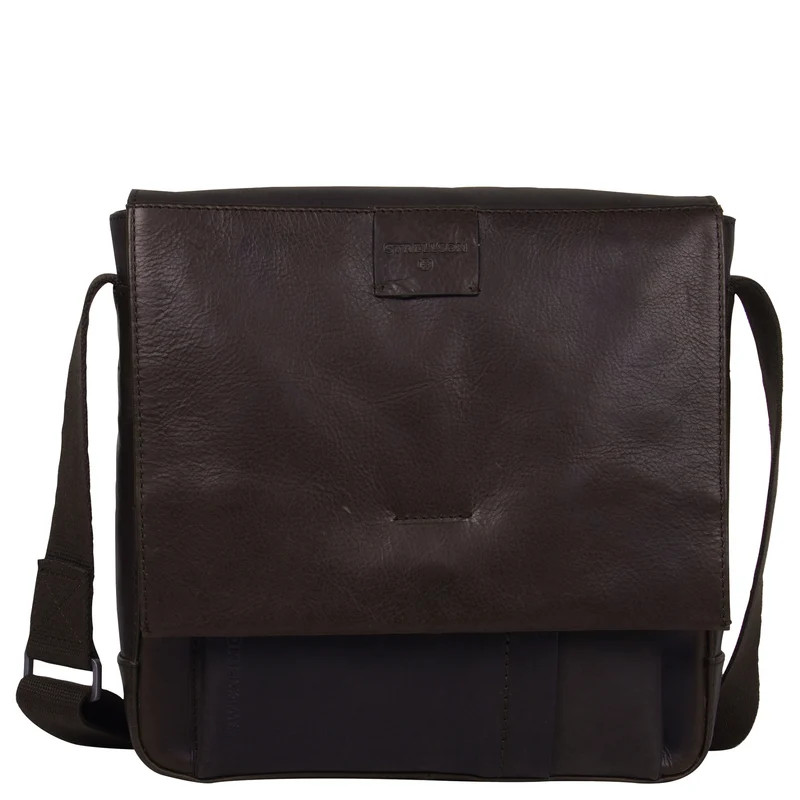 Strellson Brick Lane Jeremy - Bolso bandolera S 25 cm (darkbrown)