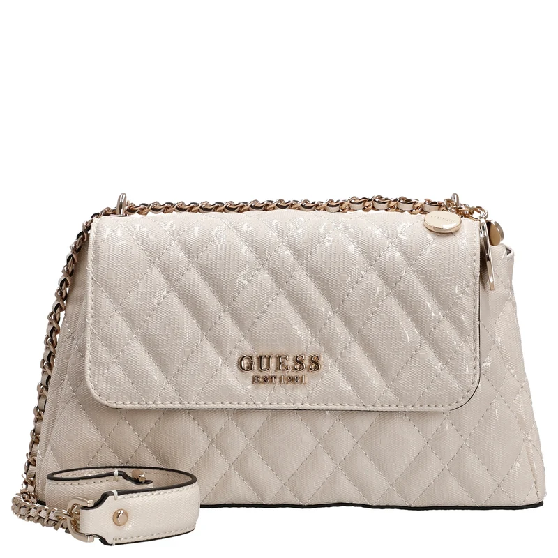 Guess Isemay XBody Flap - Bolso bandolera (off white)