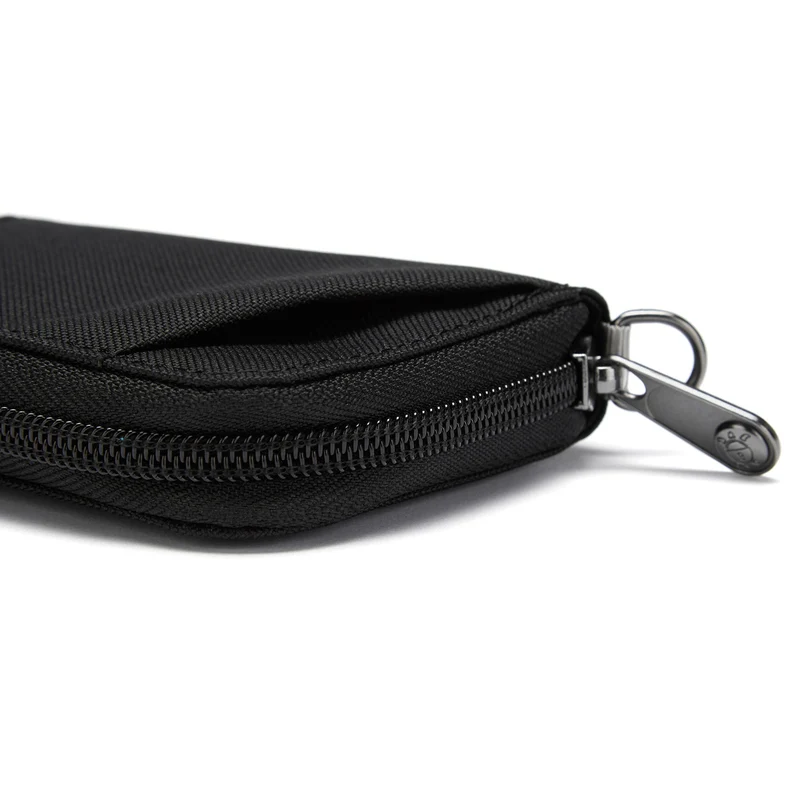 pacsafe RFIDsafe Card Wallet - Cartera 10cc 11 cm (jet black)