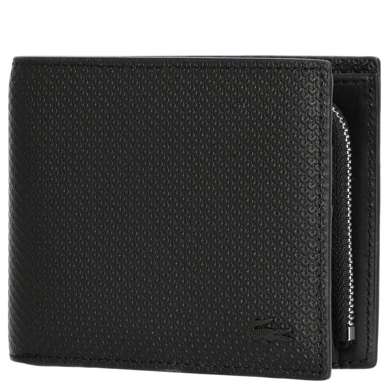 Lacoste Chantaco - Cartera de hombre 8cc 12 cm (black)