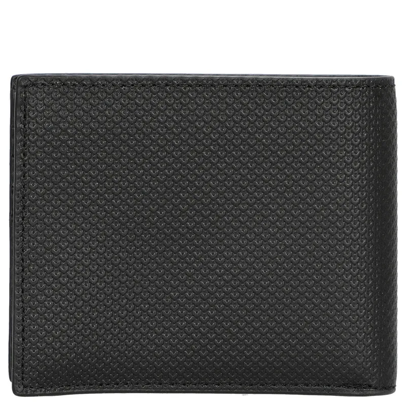 Lacoste Chantaco - Cartera de hombre 8cc 12 cm (black)
