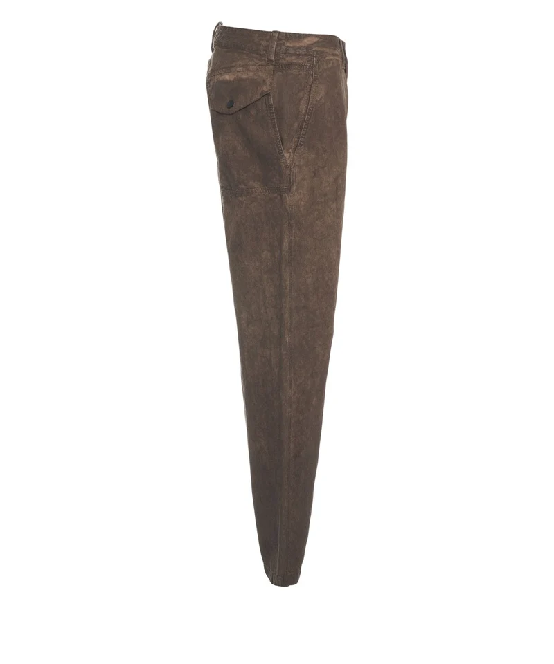 Pantaloni con patch logo
