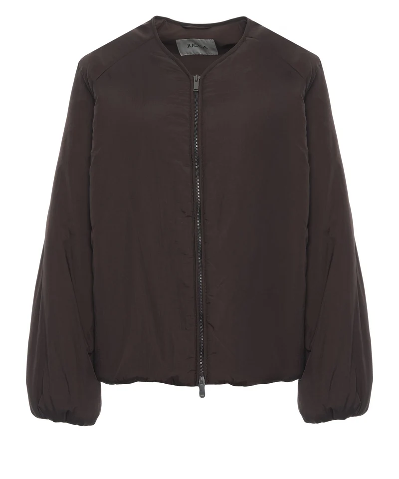 Giacca puffer con maniche a palloncino